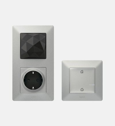 Купить Стартовый набор Legrand NETATMO Valena Life (алюминий) для системы умного дома в интернет-магазине умной техники ALLSMART в Минске