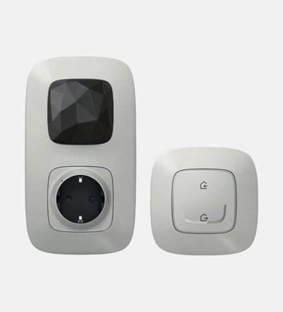 Купить Стартовый набор Legrand NETATMO Valena Allure (алюминий) для системы умного дома в интернет-магазине умной техники ALLSMART в Минске