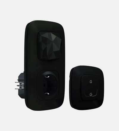 Купить Стартовый набор Legrand NETATMO Valena Allure (черный матовый) для системы умного дома в интернет-магазине умной техники ALLSMART в Минске