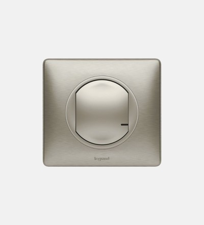 Купить Выключатель (светорегулятор) беспроводной Legrand Celiane NETATMO (титан) для системы умного дома в интернет-магазине умной техники ALLSMART в Минске