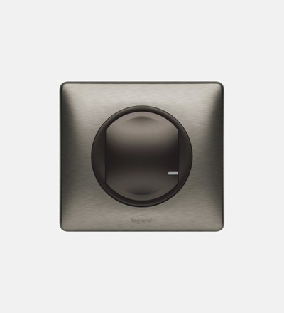 Купить Выключатель (светорегулятор) беспроводной Legrand Celiane NETATMO (графит) для системы умного дома в интернет-магазине умной техники ALLSMART в Минске