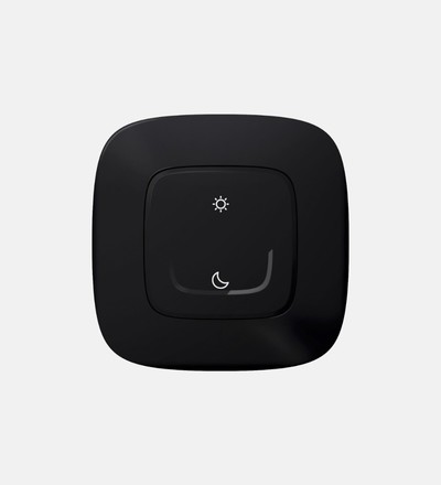 Купить Умный беспроводной сценарный выключатель «День/Ночь» Legrand Allure NETATMO (антрацит) для системы умного дома в интернет-магазине умной техники ALLSMART в Минске