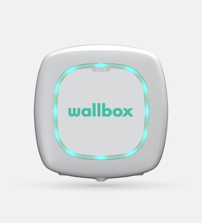 Купить Зарядная станция для электромобиля Wallbox Pulsar Plus Type 2 | 22kW | с кабелем 5м (белый) в интернет-магазине умной техники ALLSMART в Минске