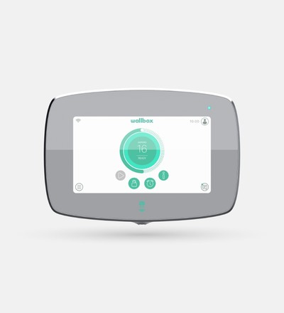 Купить Зарядная станция для электромобиля Wallbox Commander 2 Type 2 | 22 kW | с кабелем 5м (белый) в интернет-магазине умной техники ALLSMART в Минске